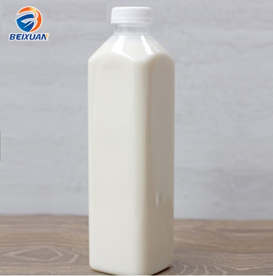 1.5L Large Capacity Bottle Clear PET Square Cold Press Juice Empty Bottles Plastic Bottle